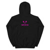 Pink Funky Flies Logo Unisex Hoodie