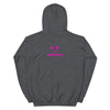 Pink Funky Flies Logo Unisex Hoodie