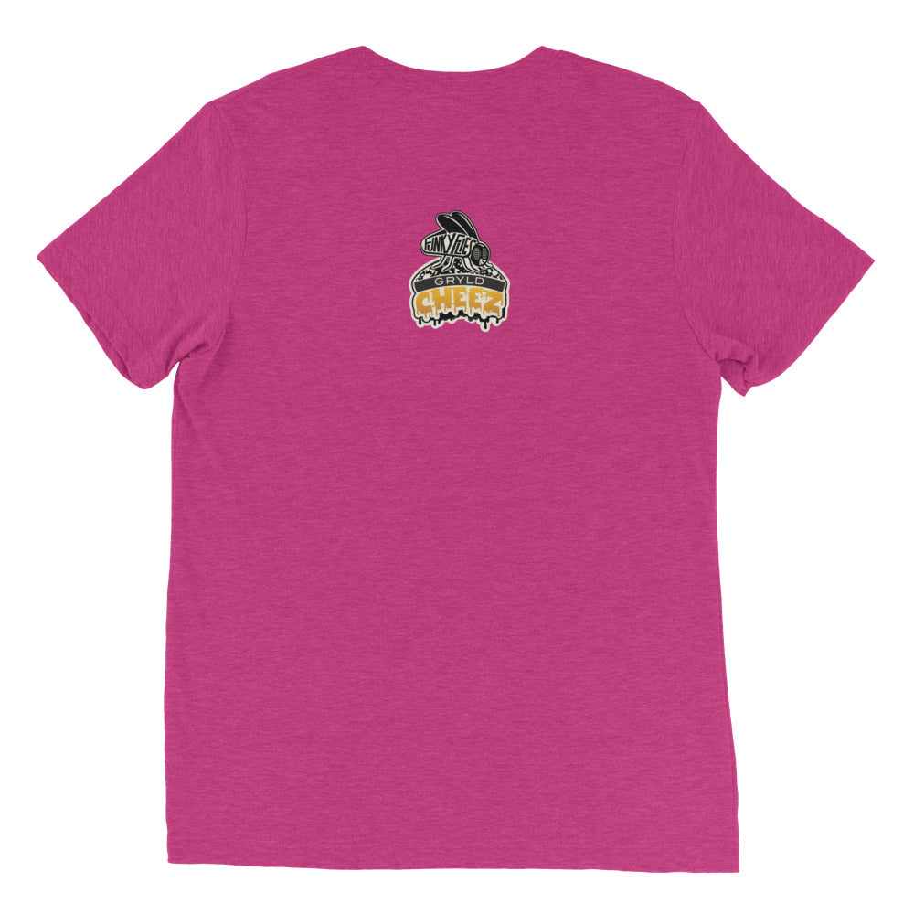 Bodak GRYLD CHEEZ Tri-Blend Short Sleeve T-Shirt
