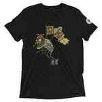 Funky Flies Spinner Hat Ape Flags Fly Tri-blend T-Shirt