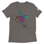 Funky Flies Spinner Hat Fly Tri-blend T-Shirt