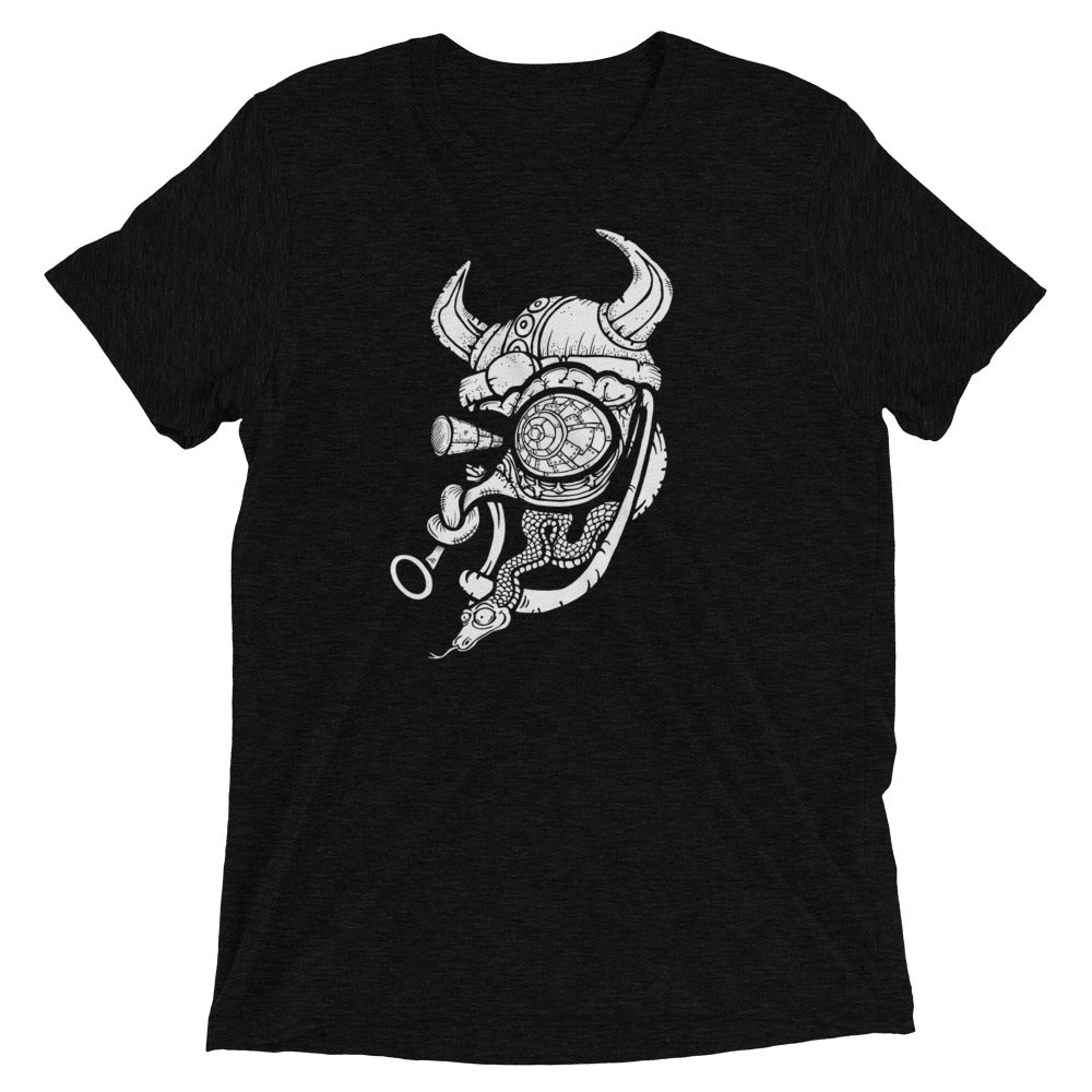 Viking Helmet Fly Short Sleeve T-Shirt