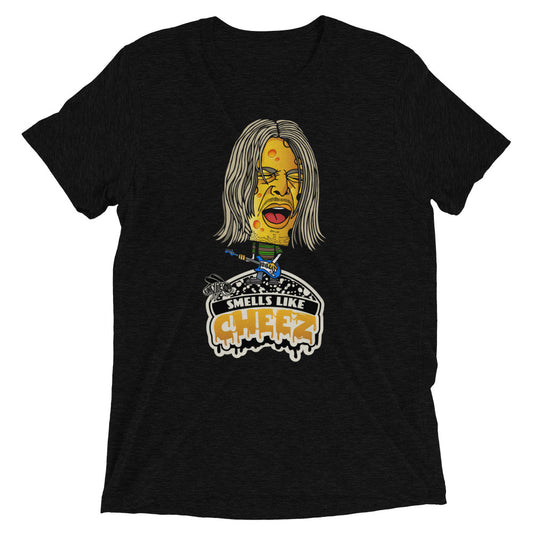 Smells Like GRYLD CHEEZ Tri-Blend Short Sleeve T-Shirt