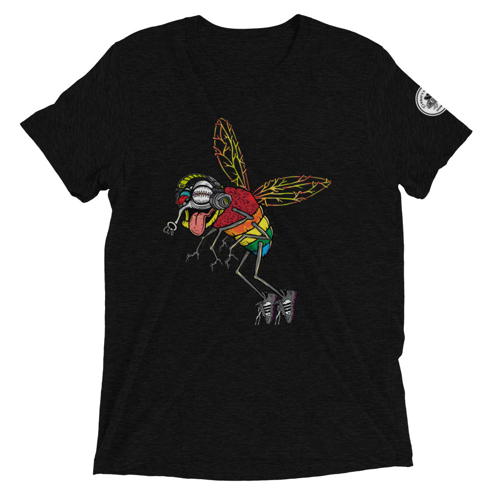 Rainbow Headphones Fly T-Shirt